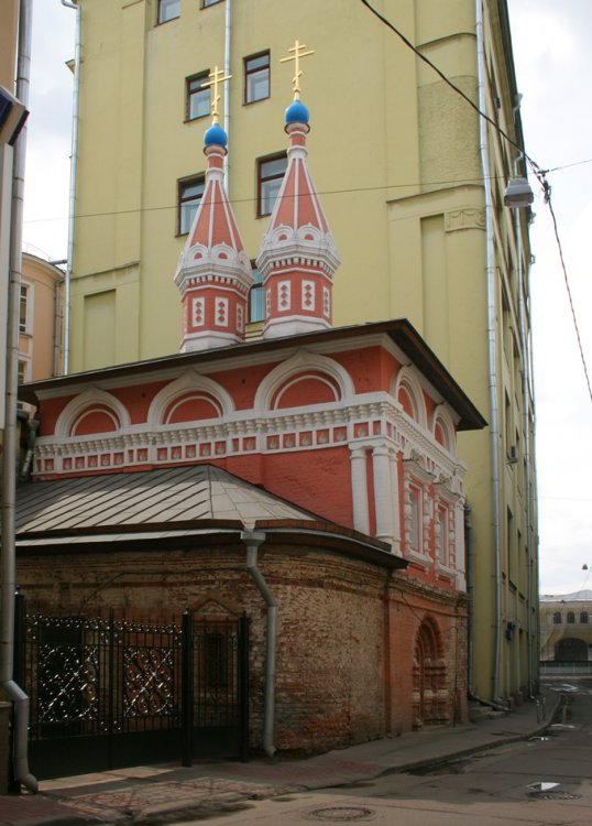 Церковь Космы и Дамиана в Старых Панех, Тверской (Центральный административный округ (ЦАО), г. Москва). фасады