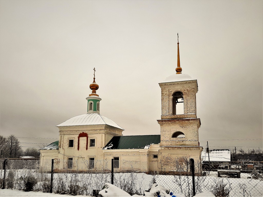 Хомяково. Церковь Александра Свирского. фасады