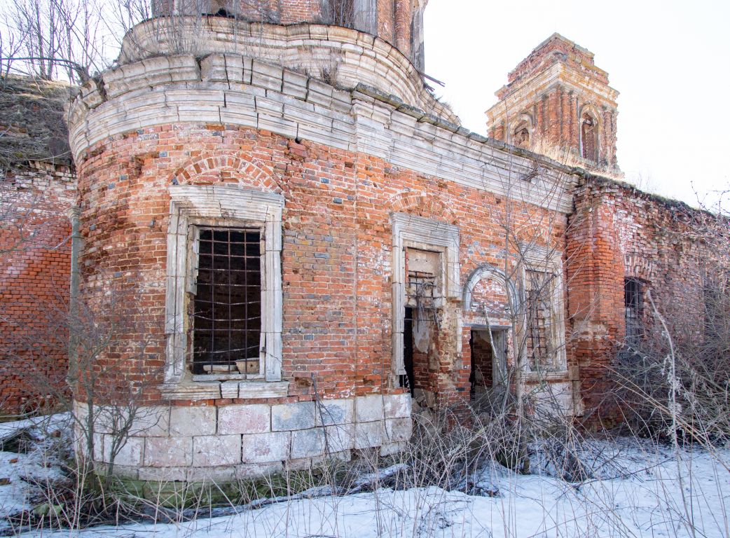 Церковь Николая Чудотворца, Руднево (Тула, город, Тульская область). архитектурные детали