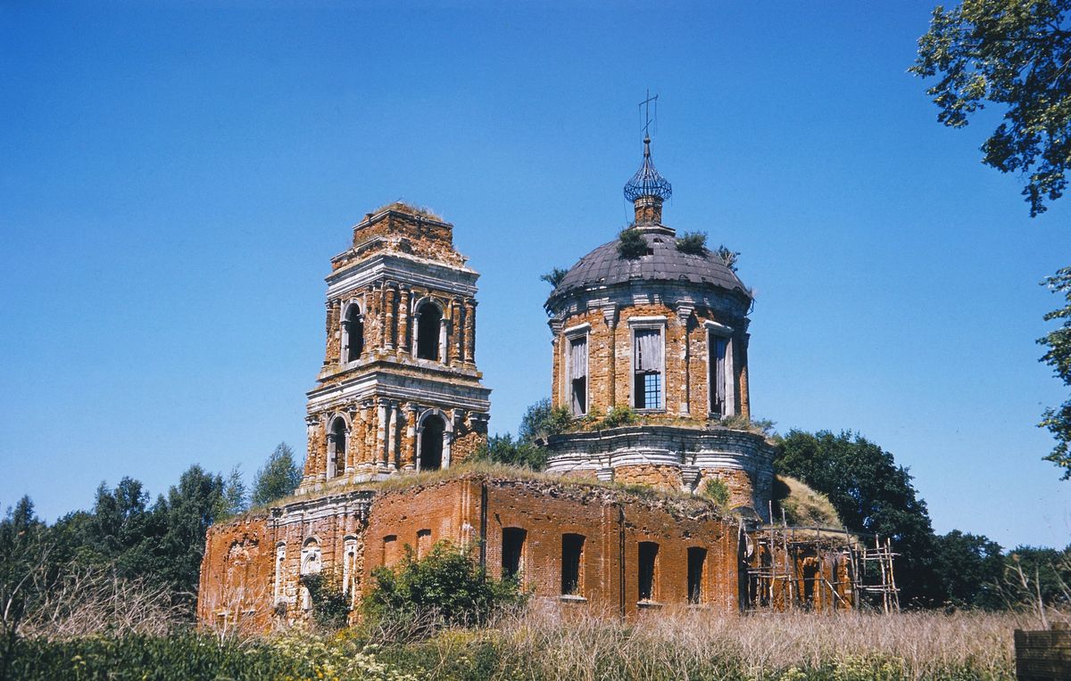 фасады. Церковь Николая Чудотворца, Руднево (Тула, город, Тульская область)