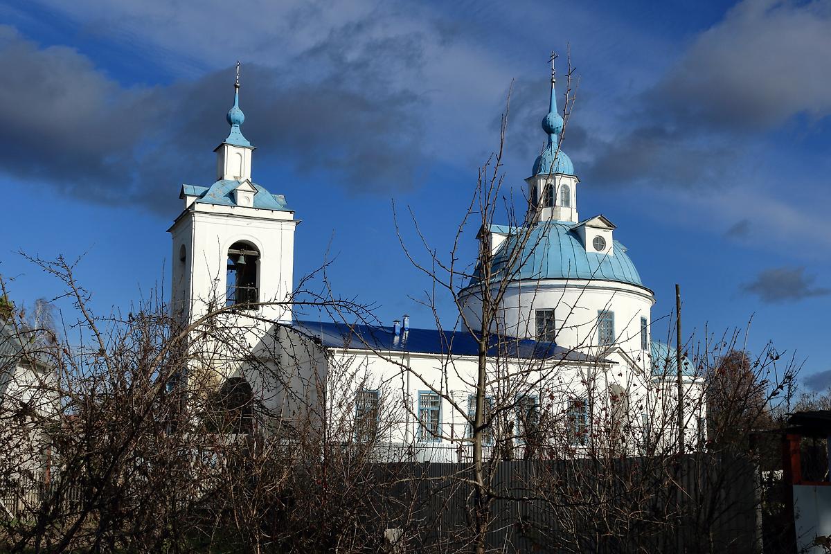 фасады. Церковь Богоявления Господня, Хрущево (Тула, город, Тульская область)