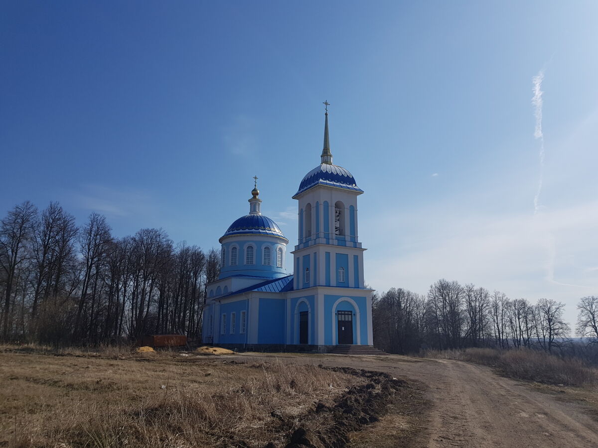 Церковь Покрова Пресвятой Богородицы, Романово (Киреевский район, Тульская область). фасады