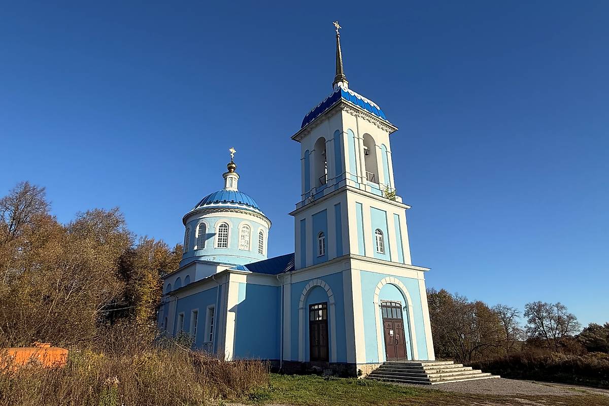 фасады. Церковь Покрова Пресвятой Богородицы, Романово (Киреевский район, Тульская область)