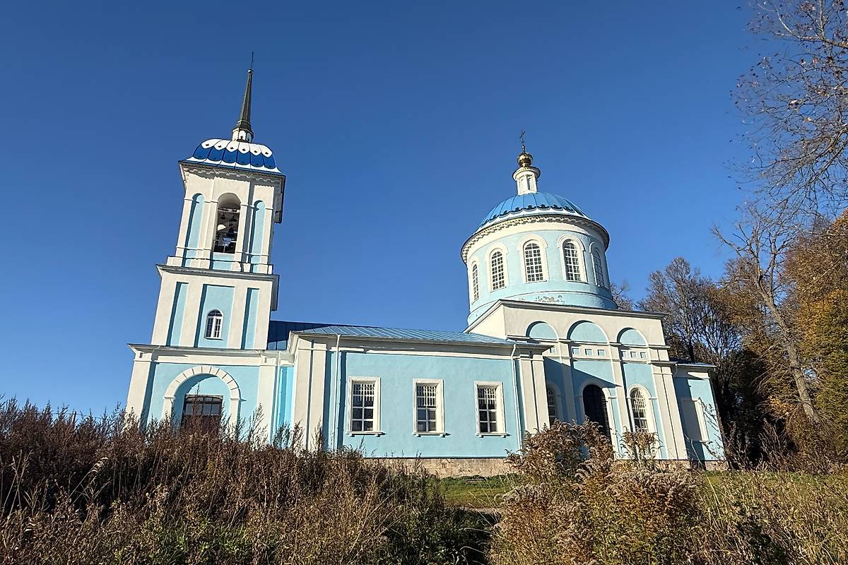 фасады. Церковь Покрова Пресвятой Богородицы, Романово (Киреевский район, Тульская область)