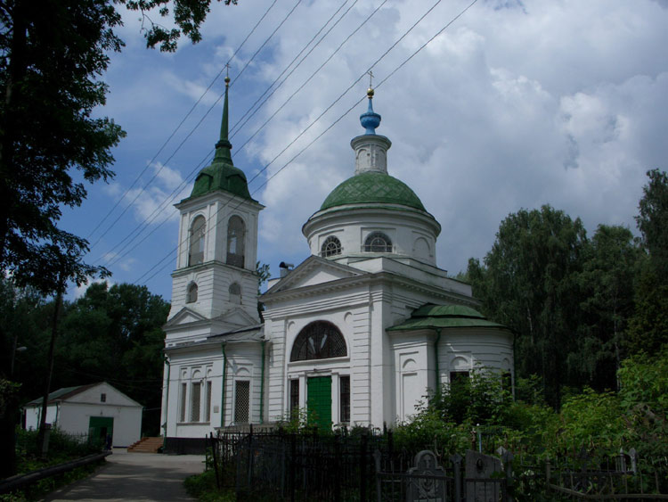 Церковь Спаса Нерукотворного Образа, Тула (Тула, город, Тульская область). общий вид в ландшафте