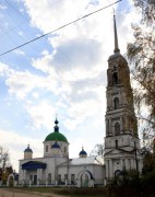 Церковь Преображения Господня, северо-западный фасад<br>, Давыдово, Камешковский район, Владимирская область