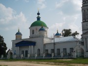 Церковь Преображения Господня, Основой объём. Вид с северо-запада<br>, Давыдово, Камешковский район, Владимирская область