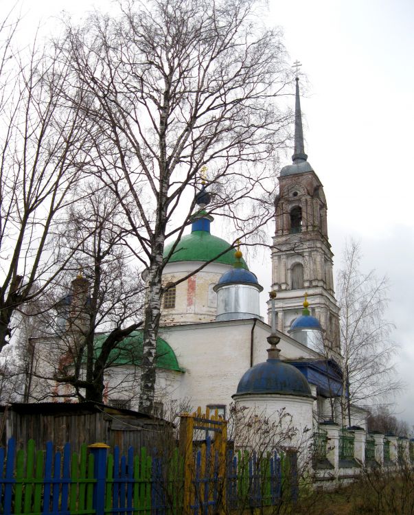 Церковь Преображения Господня, Давыдово (Камешковский район, Владимирская область). фасады, восточный фасад