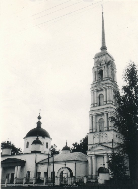 Церковь Преображения Господня, Давыдово (Камешковский район, Владимирская область). фасады