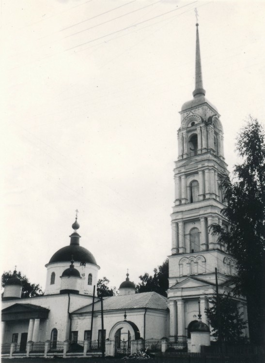 Давыдово. Церковь Спаса Преображения. фасады