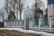 Церковь Преображения Господня, Церковная ограда храма<br>, Давыдово, Камешковский район, Владимирская область