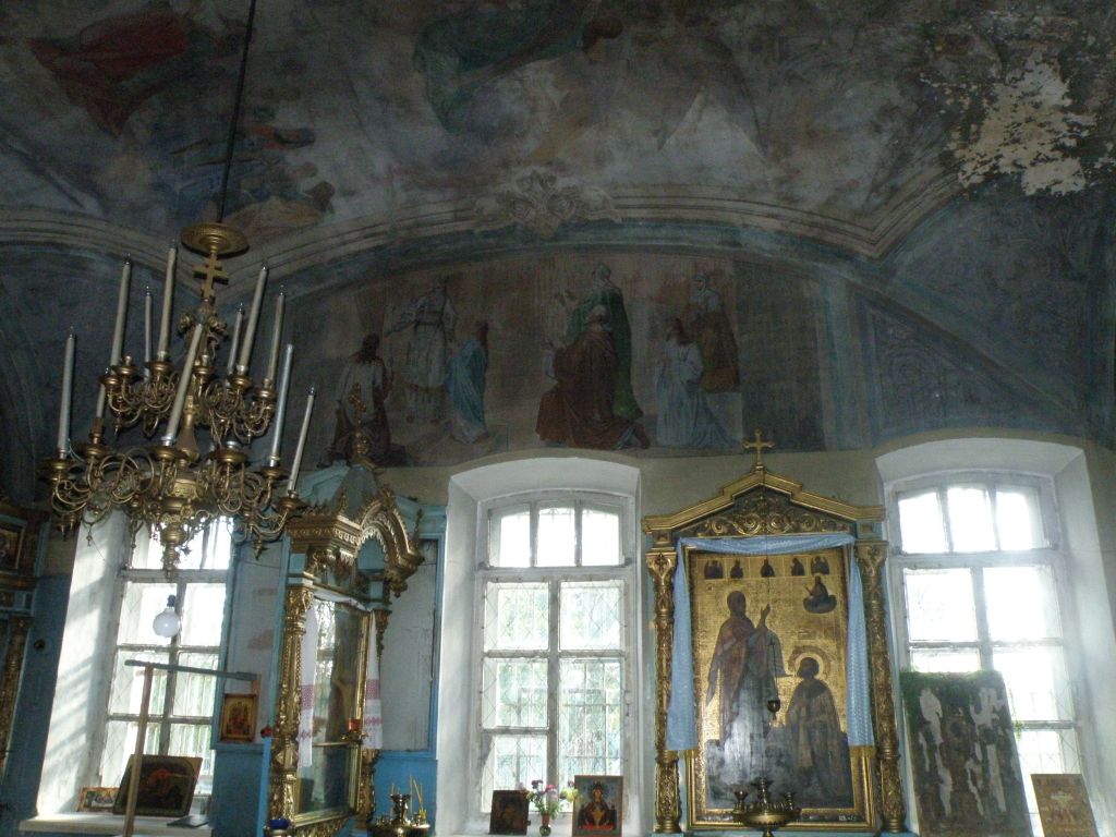 Церковь Преображения Господня, Давыдово (Камешковский район, Владимирская область). интерьер и убранство