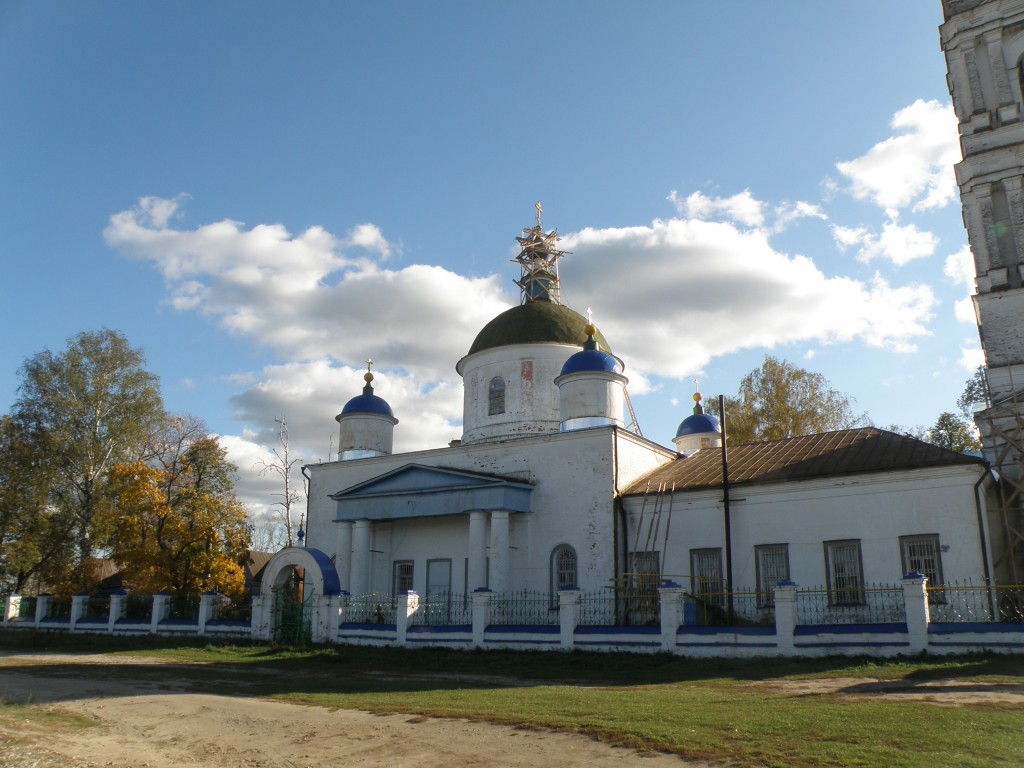 Церковь Преображения Господня, Давыдово (Камешковский район, Владимирская область). архитектурные детали