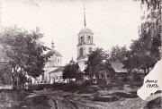 Церковь Преображения Господня, Фото 1910 г. Колокольня до реконструкции. ГКМФ. Камешковский районный историко-краеведческий музей<br>, Давыдово, Камешковский район, Владимирская область