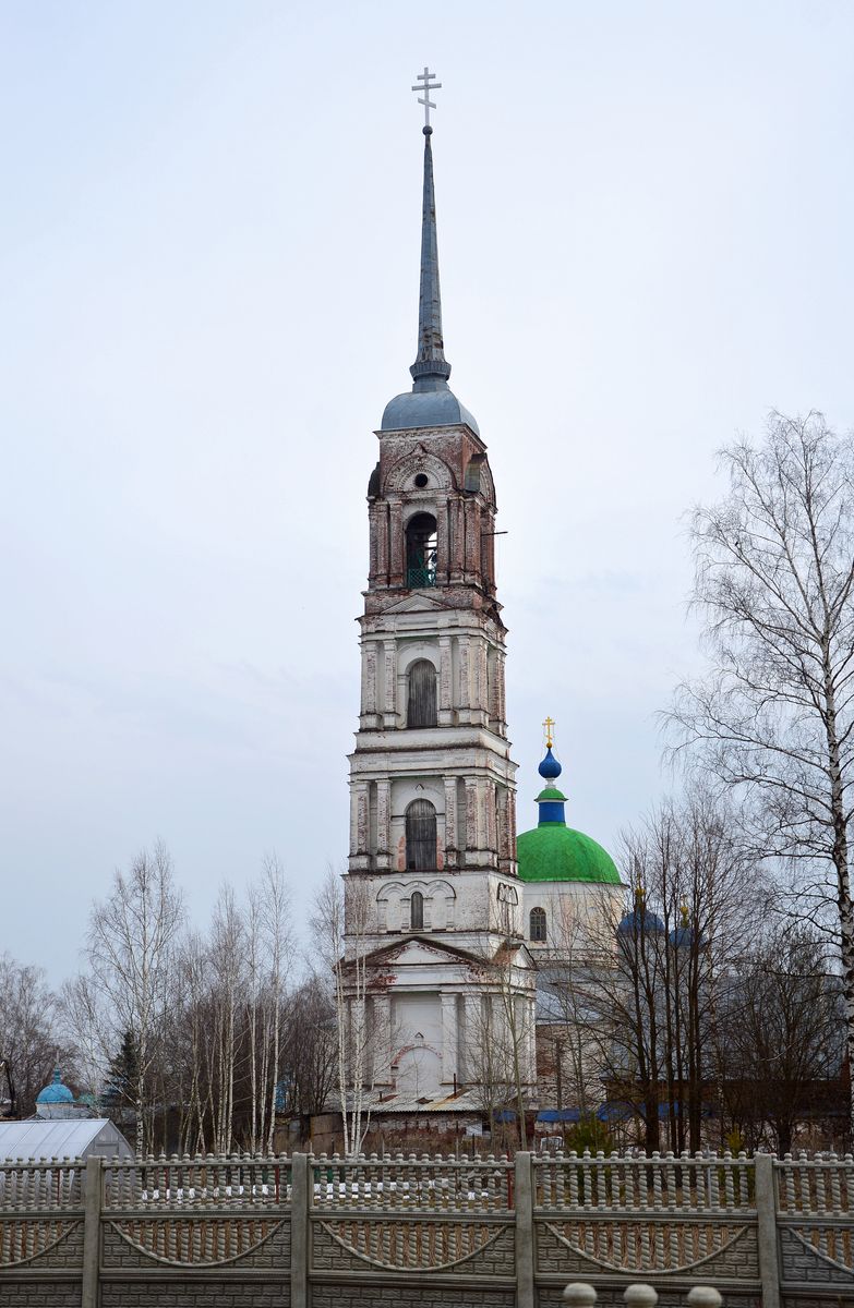 фасады. Церковь Преображения Господня, Давыдово (Камешковский район, Владимирская область)