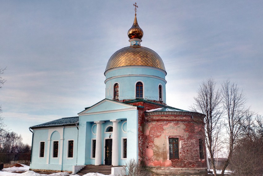 Покровское. Церковь Покрова Пресвятой Богородицы. фасады