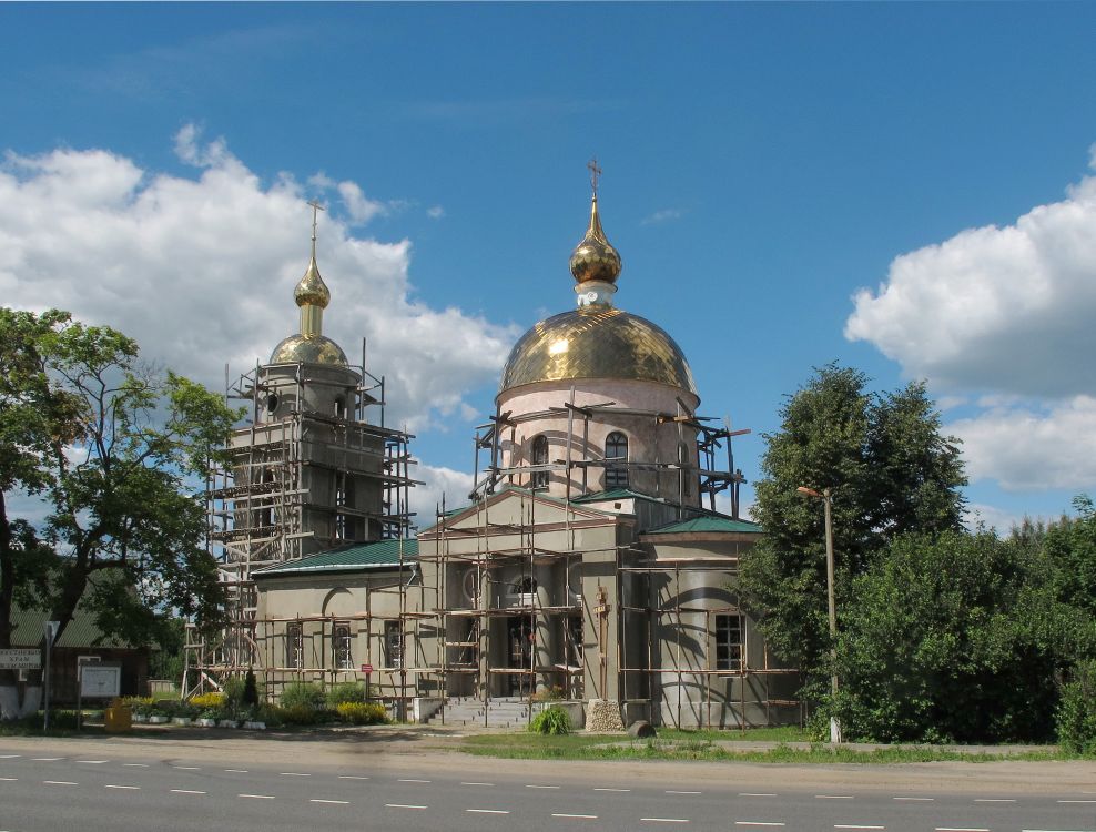 Покровское. Церковь Покрова Пресвятой Богородицы. документальные фотографии, Покровская церковь в селе Покровское.Вид с юго-восточной стороны.