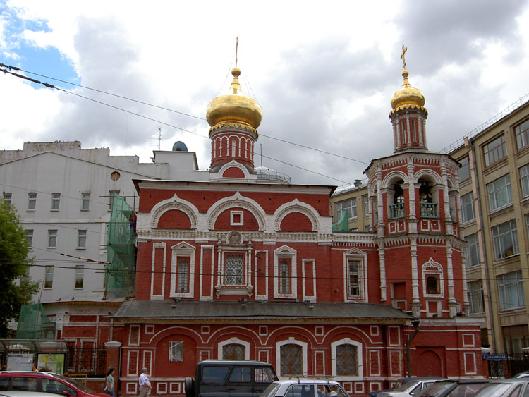 Таганский. Церковь Всех Святых на Кулишках. фасады