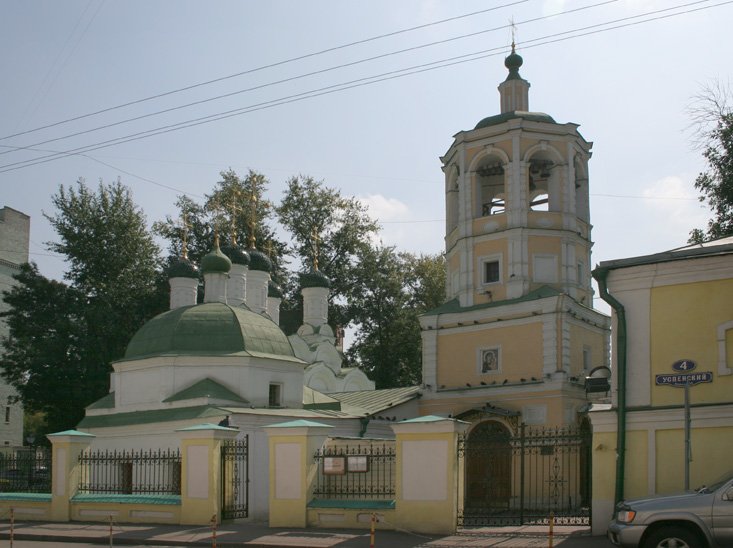 Тверской. Церковь Успения Пресвятой Богородицы в Путинках. фасады