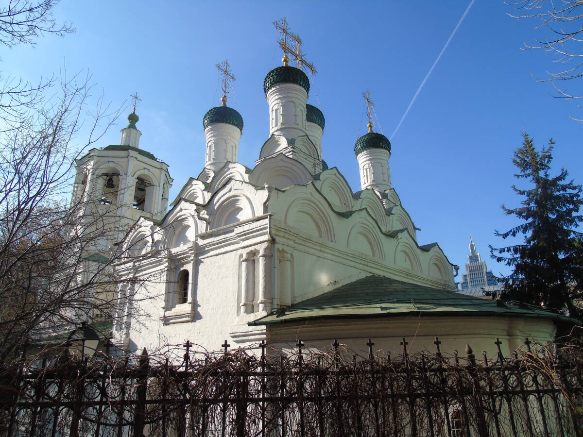 Церковь Успения Пресвятой Богородицы в Путинках, Тверской (Центральный административный округ (ЦАО), г. Москва). архитектурные детали
