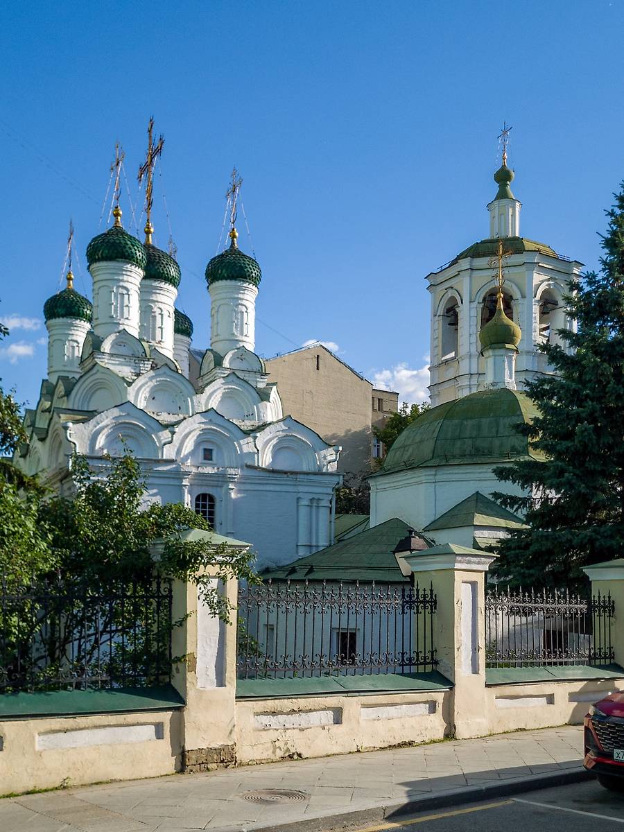 фасады. Церковь Успения Пресвятой Богородицы в Путинках, Тверской (Центральный административный округ (ЦАО), г. Москва)
