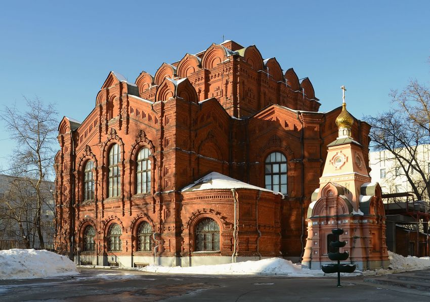 Тверской. Церковь Спаса Всемилостивого быв. Скорбященского монастыря. фасады