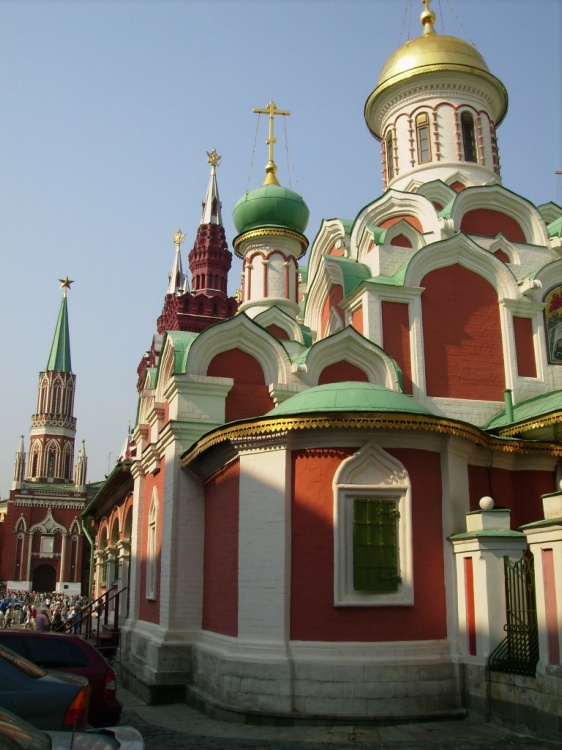 Собор Казанской иконы Божией Матери на Красной площади (новый), Тверской (Центральный административный округ (ЦАО), г. Москва). архитектурные детали