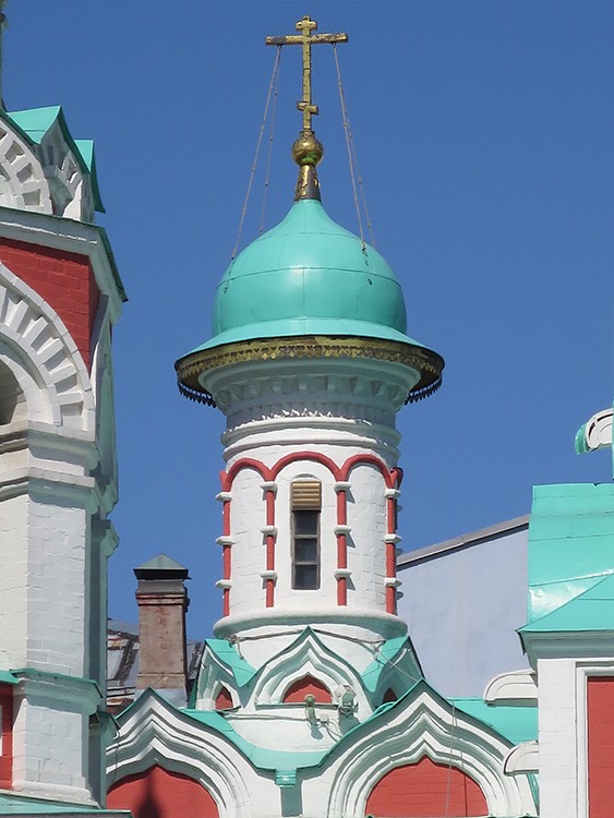 Собор Казанской иконы Божией Матери на Красной площади (новый), Тверской (Центральный административный округ (ЦАО), г. Москва). архитектурные детали