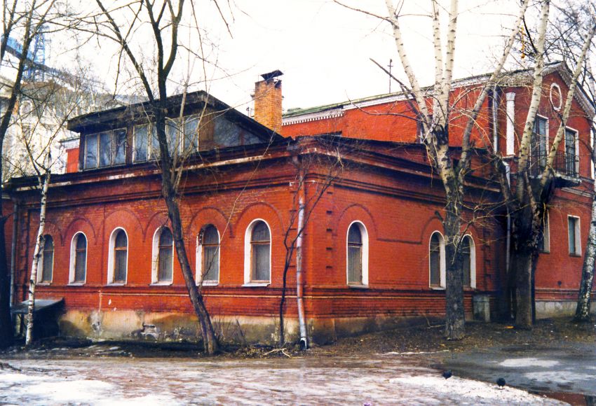 Зачатьевский монастырь. Церковь Сошествия Святого Духа, Хамовники (Центральный административный округ (ЦАО), г. Москва). фасады