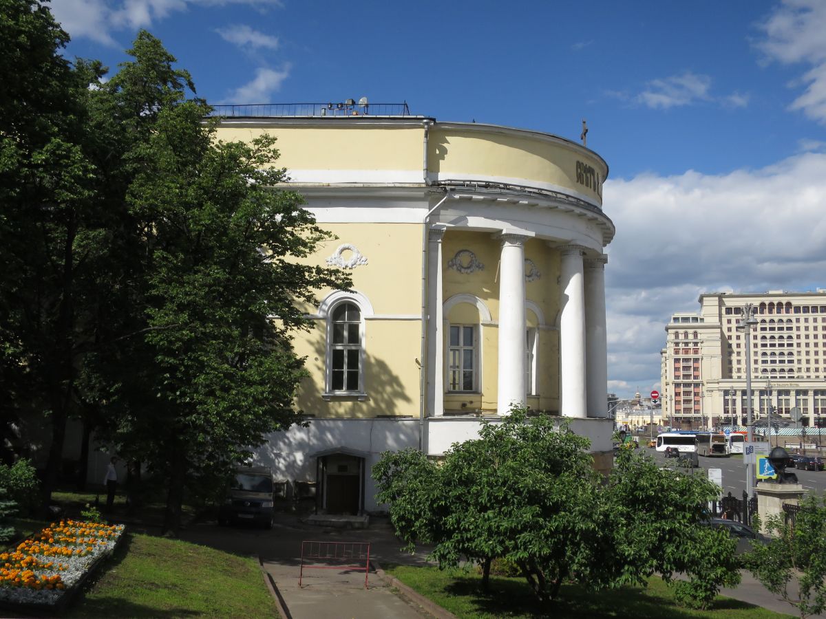 Домовая церковь Татианы при Московском университете, Тверской (Центральный административный округ (ЦАО), г. Москва). фасады