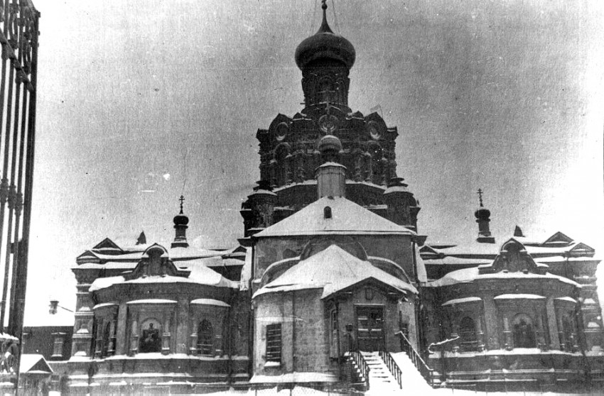Мещанский. Церковь Трифона мученика в Напрудной. архивная фотография
