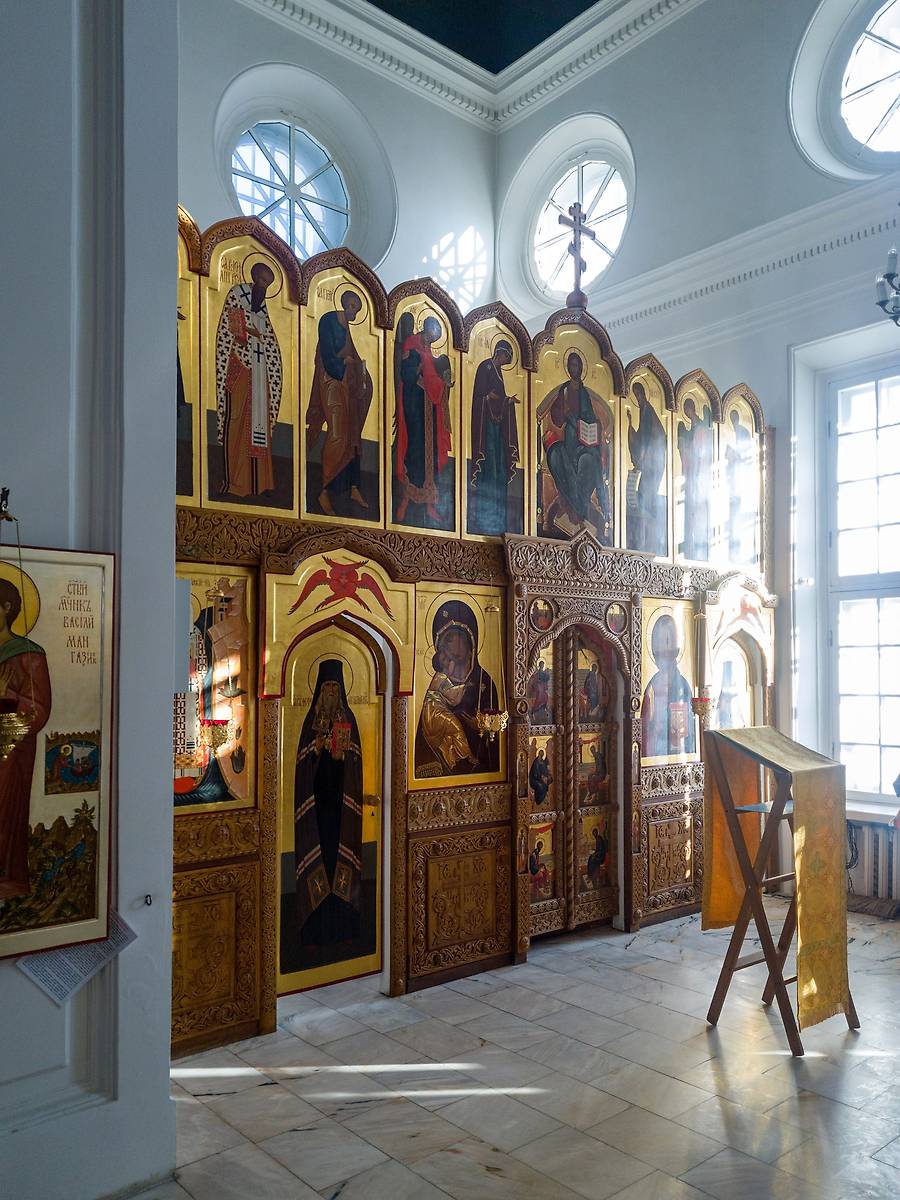 интерьер и убранство. Церковь Сошествия Святого Духа на бывшем Лазаревском кладбище, Мещанский (Центральный административный округ (ЦАО), г. Москва)