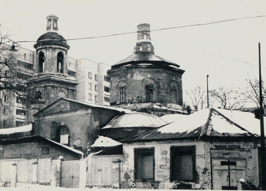 Церковь Тихвинской иконы Божией Матери в Сущёве, Тверской (Центральный административный округ (ЦАО), г. Москва). фасады, Собственная съемка