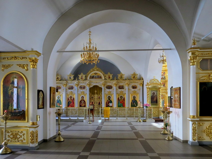 Церковь Тихвинской иконы Божией Матери в Сущёве, Тверской (Центральный административный округ (ЦАО), г. Москва). интерьер и убранство, Интерьер северного придела