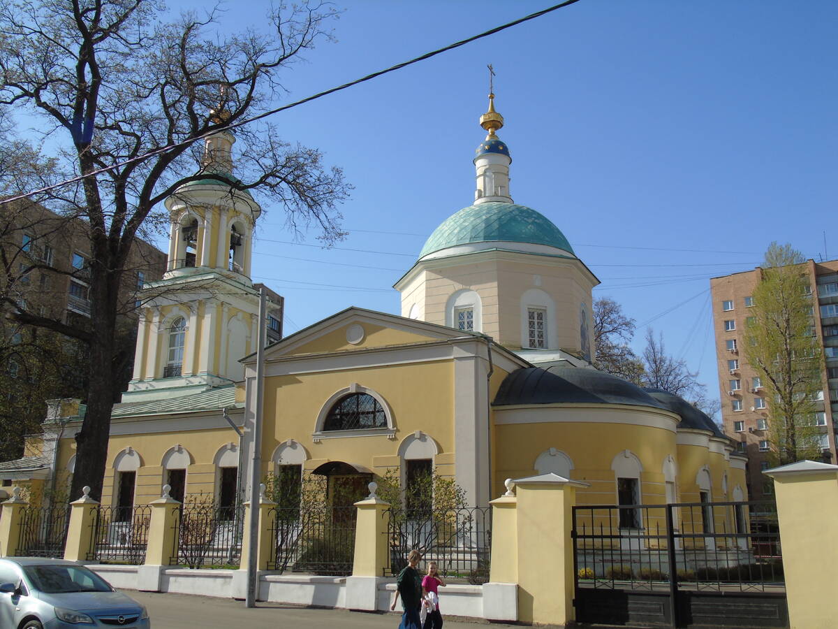 Церковь Тихвинской иконы Божией Матери в Сущёве, Тверской (Центральный административный округ (ЦАО), г. Москва). фасады