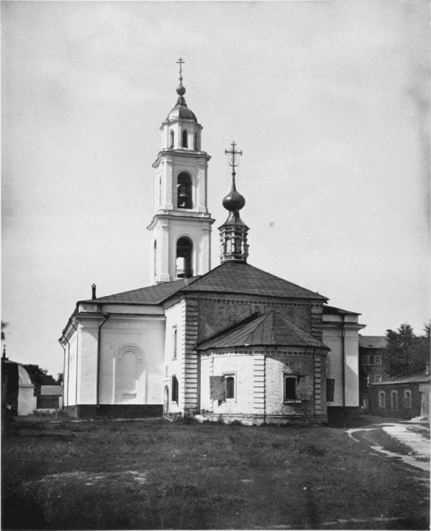 Якиманка. Церковь Троицы Живоначальной на Шаболовке. архивная фотография, Альбом Найденова