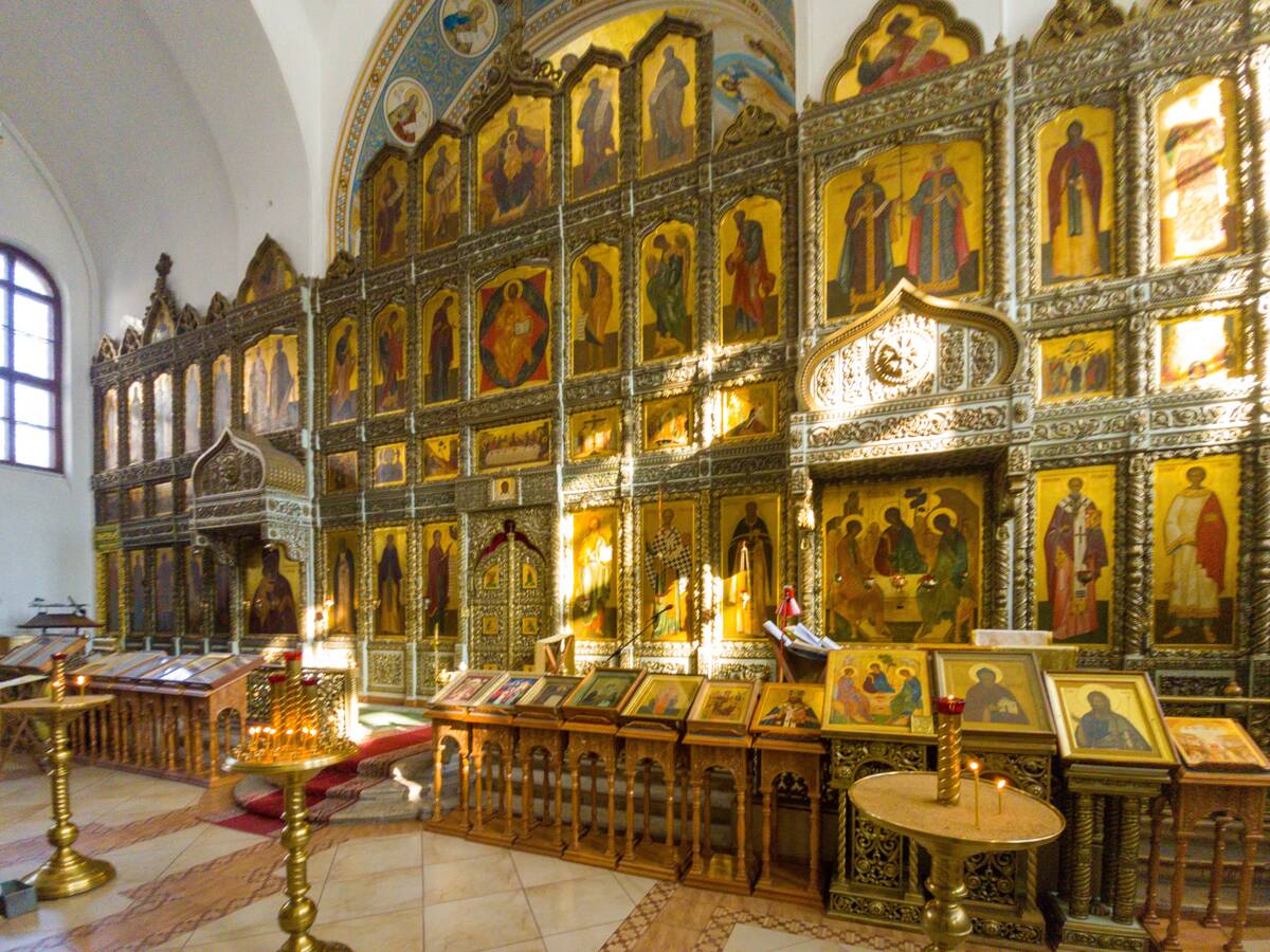 Церковь Троицы Живоначальной на Шаболовке, Якиманка (Центральный административный округ (ЦАО), г. Москва). интерьер и убранство
