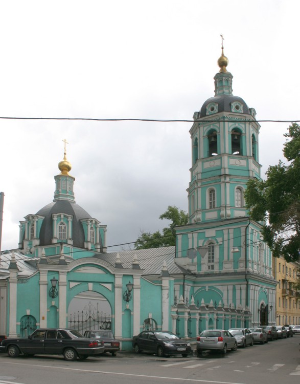 Церковь Николая Чудотворца (Преображения Господня) в Заяицком, Замоскворечье (Центральный административный округ (ЦАО), г. Москва). фасады