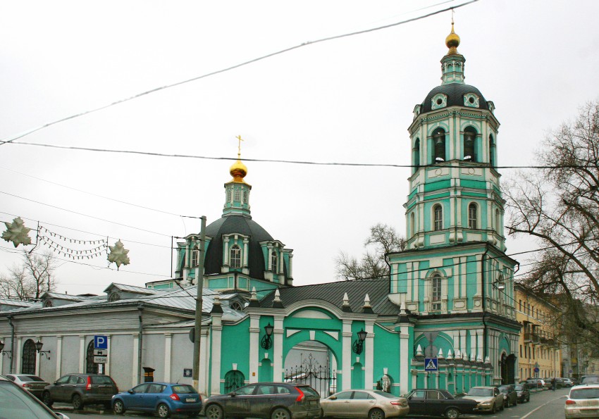 Церковь Николая Чудотворца (Преображения Господня) в Заяицком, Замоскворечье (Центральный административный округ (ЦАО), г. Москва). фасады