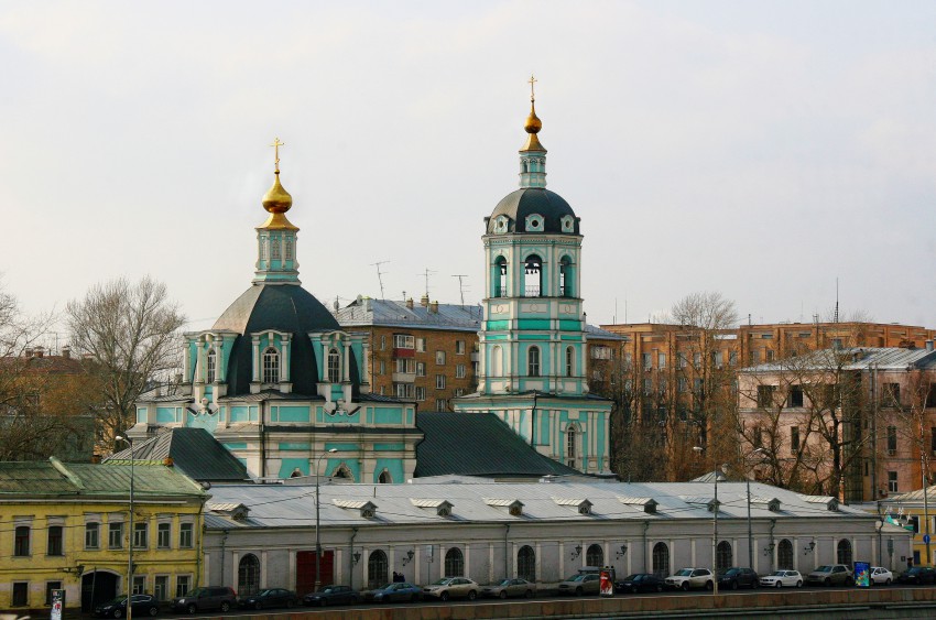Церковь Николая Чудотворца (Преображения Господня) в Заяицком, Замоскворечье (Центральный административный округ (ЦАО), г. Москва). фасады
