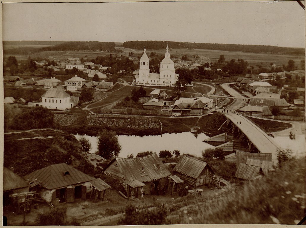 Церковь Богоявления Господня (Космы и Дамиана) в Заречье, Верея (Наро-Фоминский городской округ, Московская область). архивная фотография