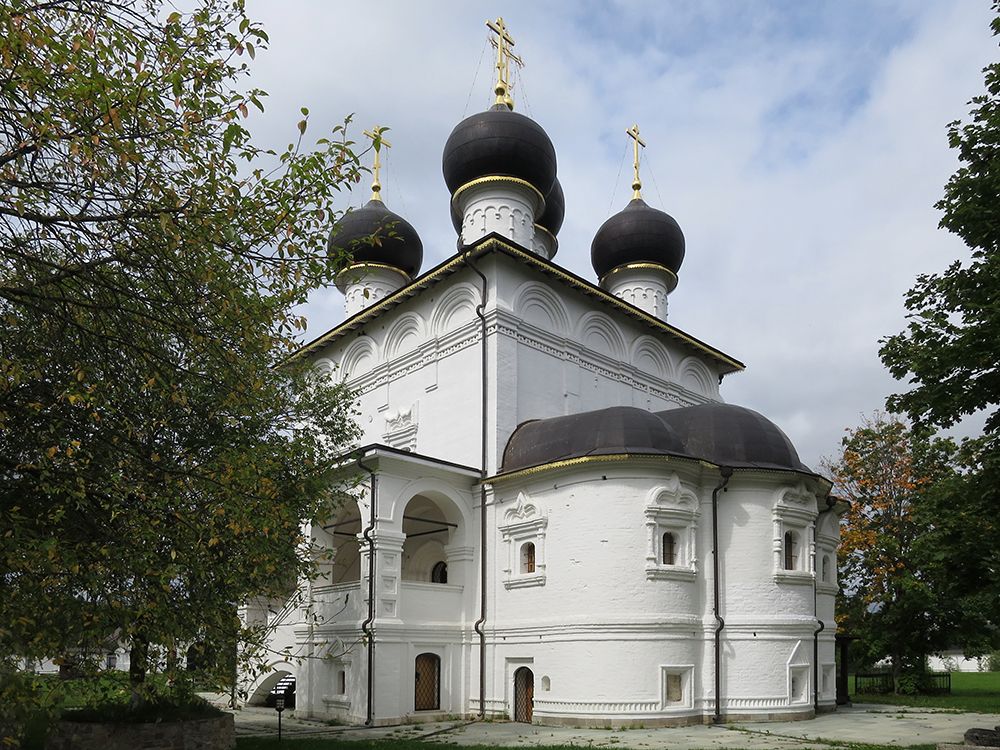 Спасский монастырь. Церковь Входа Господня в Иерусалим, Верея (Наро-Фоминский городской округ, Московская область). фасады