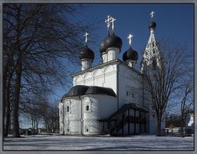 Верея. Спасский монастырь. Церковь Входа Господня в Иерусалим