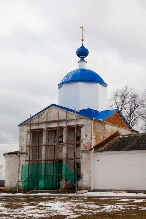 Борисово. Церковь Воскресения Словущего. фасады