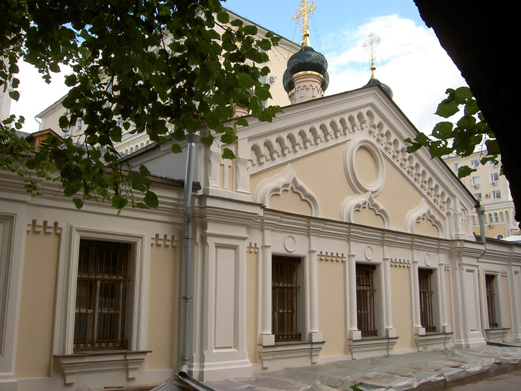 Церковь Софии, Премудрости Божией в Средних Садовниках, Якиманка (Центральный административный округ (ЦАО), г. Москва). архитектурные детали