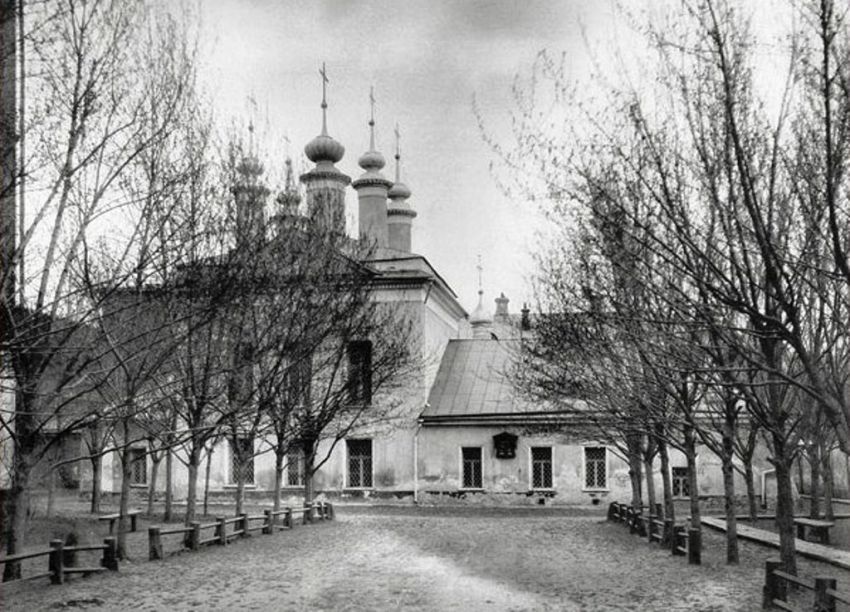 Церковь Софии, Премудрости Божией в Средних Садовниках, Якиманка (Центральный административный округ (ЦАО), г. Москва). архивная фотография, Альбом Найденова