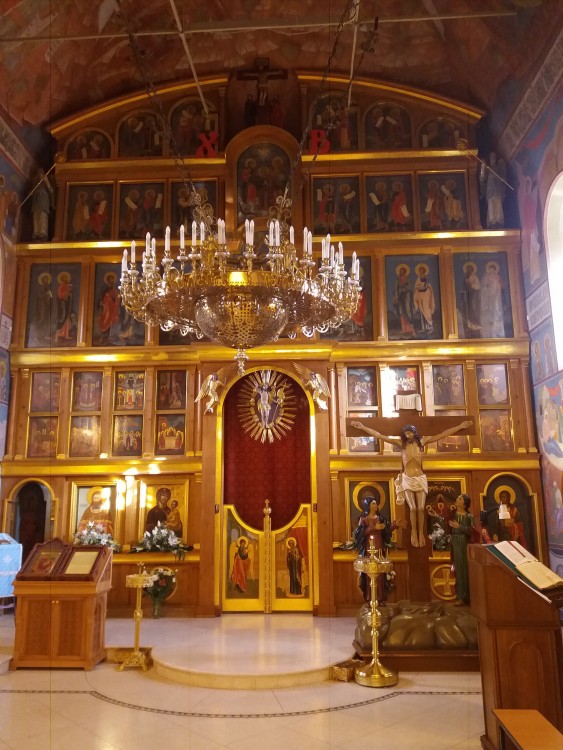 Церковь Софии, Премудрости Божией в Средних Садовниках, Якиманка (Центральный административный округ (ЦАО), г. Москва). интерьер и убранство, Иконостас главного придела