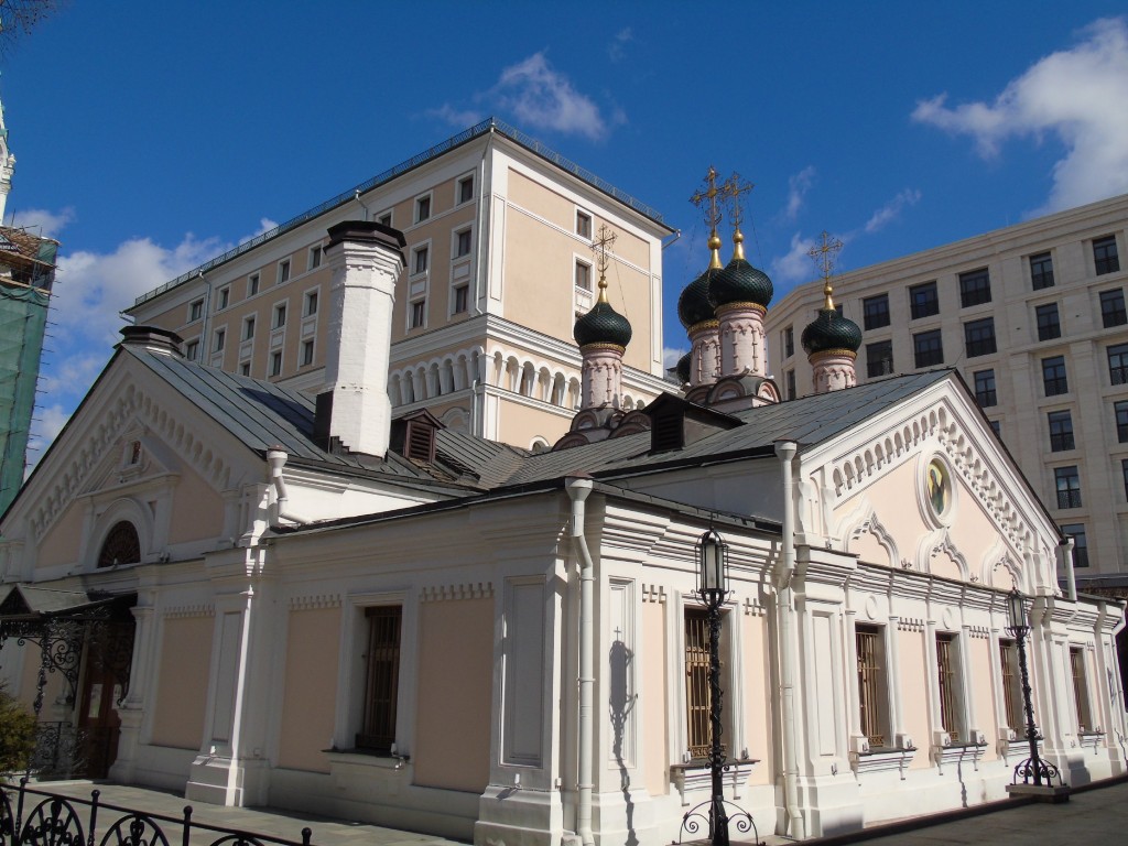 Церковь Софии, Премудрости Божией в Средних Садовниках, Якиманка (Центральный административный округ (ЦАО), г. Москва). фасады