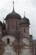 Лужецкий Ферапонтов монастырь. Собор Рождества Пресвятой Богородицы, Фотография выполнена на обращаемую пленку ORWOCHROM<br>, Можайск, Можайский городской округ, Московская область