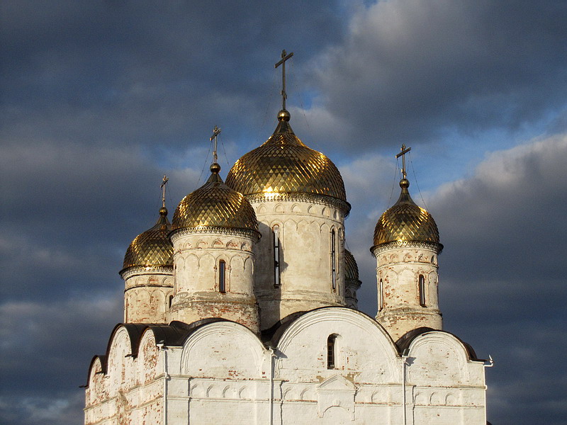 Можайск. Лужецкий Ферапонтов монастырь. Собор Рождества Пресвятой Богородицы. архитектурные детали, Можайск. Собор Рождества Богородицы Ферапонтова Лужецкого Можайского монастыря.